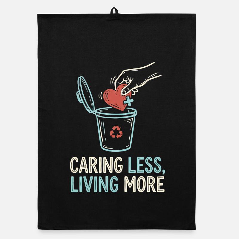 Living More Organic dish towel