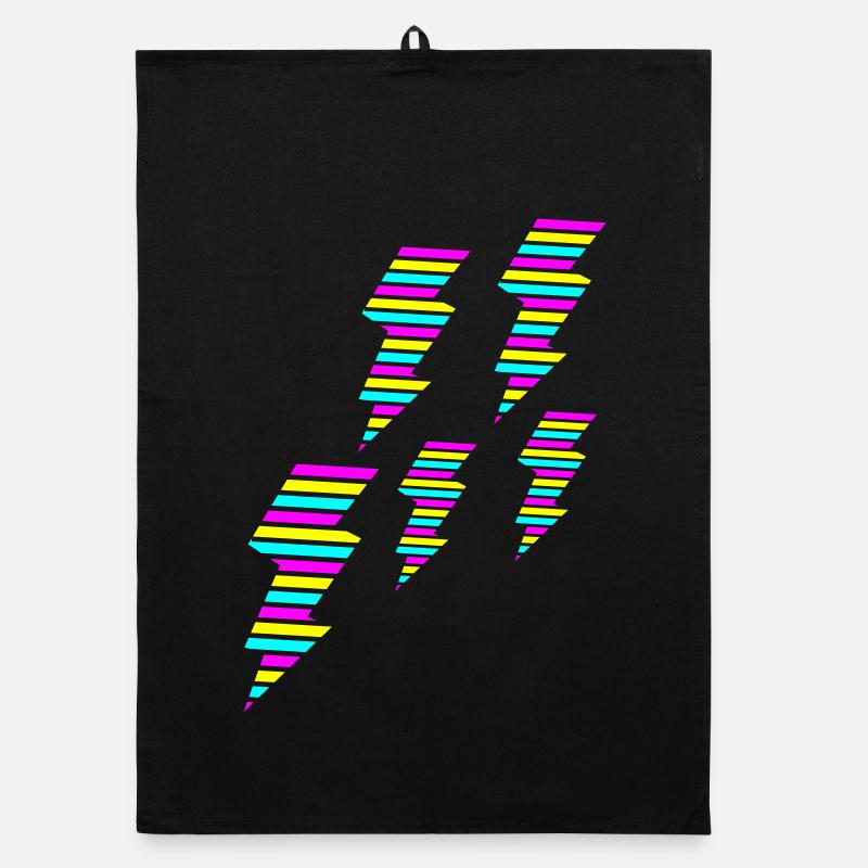 tri color flash blitz electro power Organic dish towel