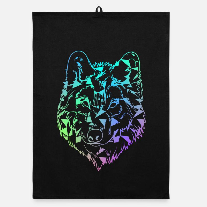 wolf Organic dish towel