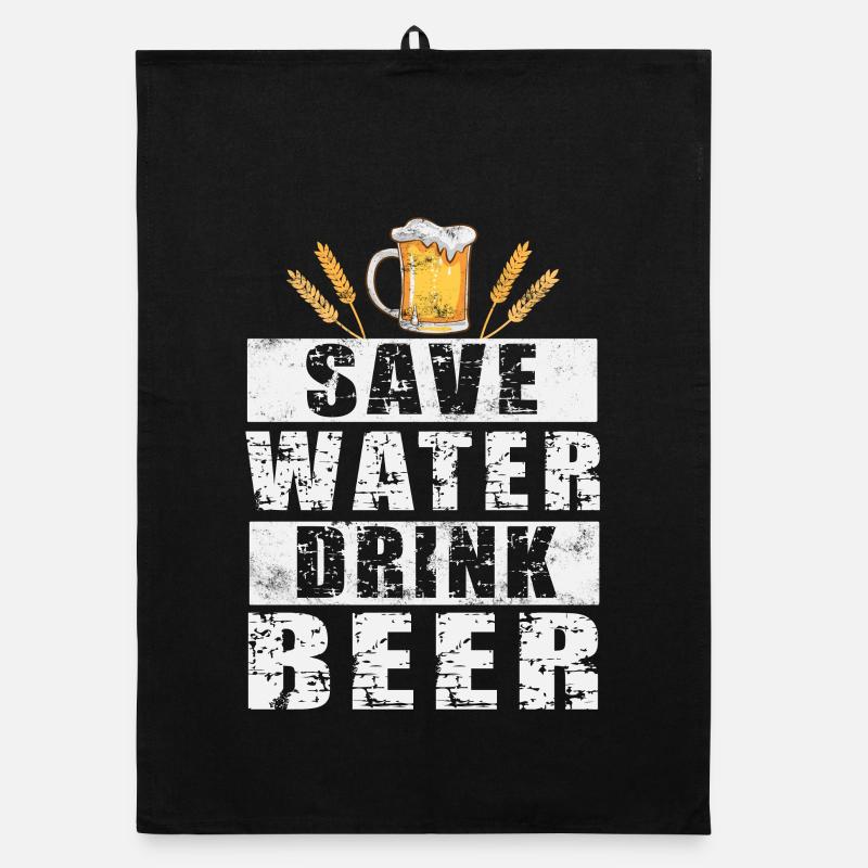 Beer Organic dish towel