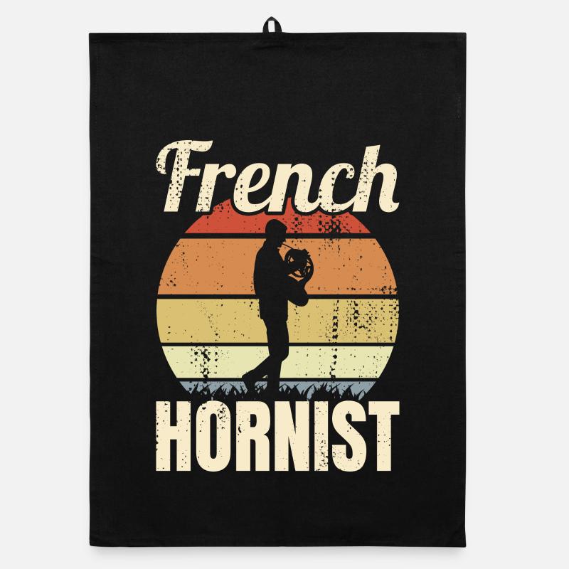 Corniste français look vintage Torchon bio