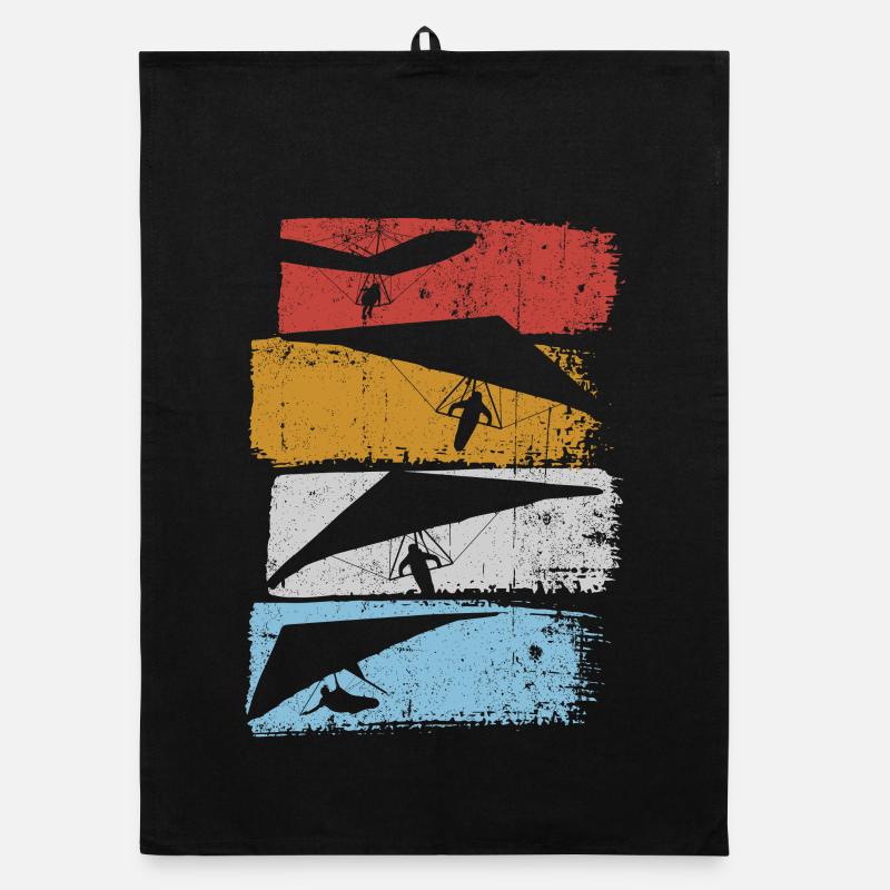 Strata Silhouette Climbers Organic Geschirrtuch