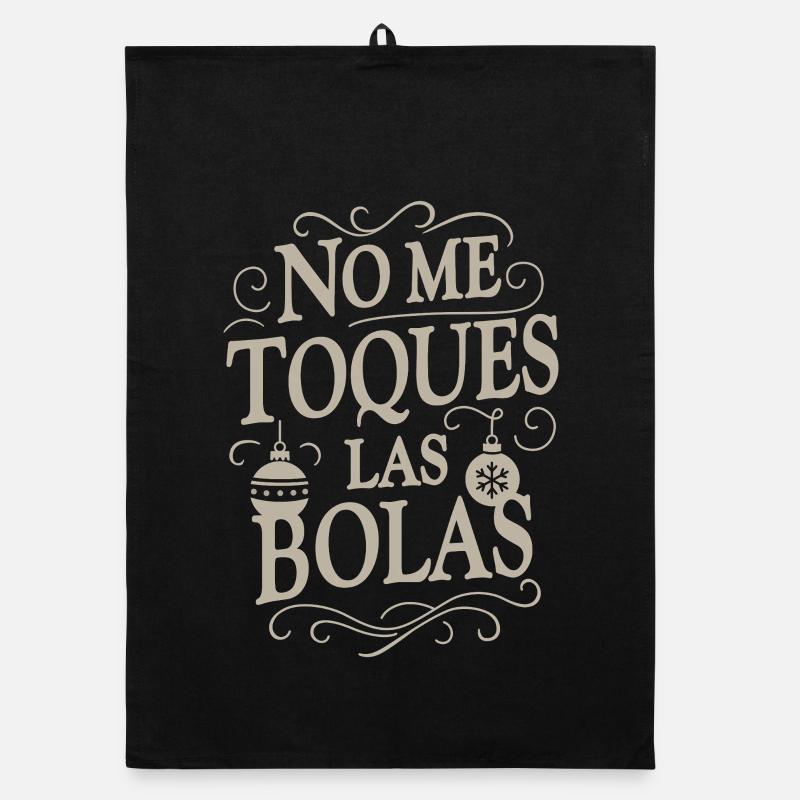 Ne touche pas mes couilles Torchon bio