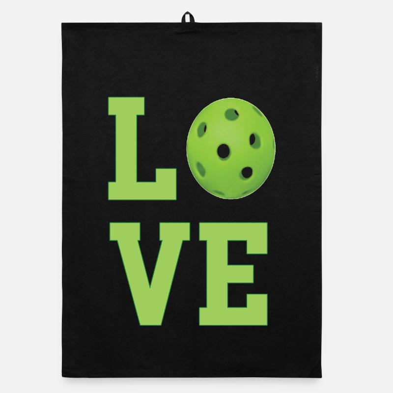 Pickleball Love  Organic dish towel