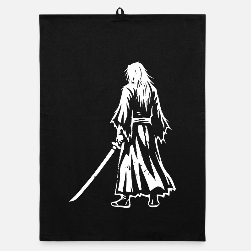 Anime Ronin Swordsman Back Torchon bio