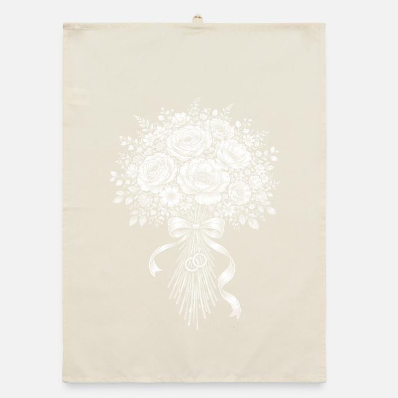 Bouquet de mariée Torchon bio