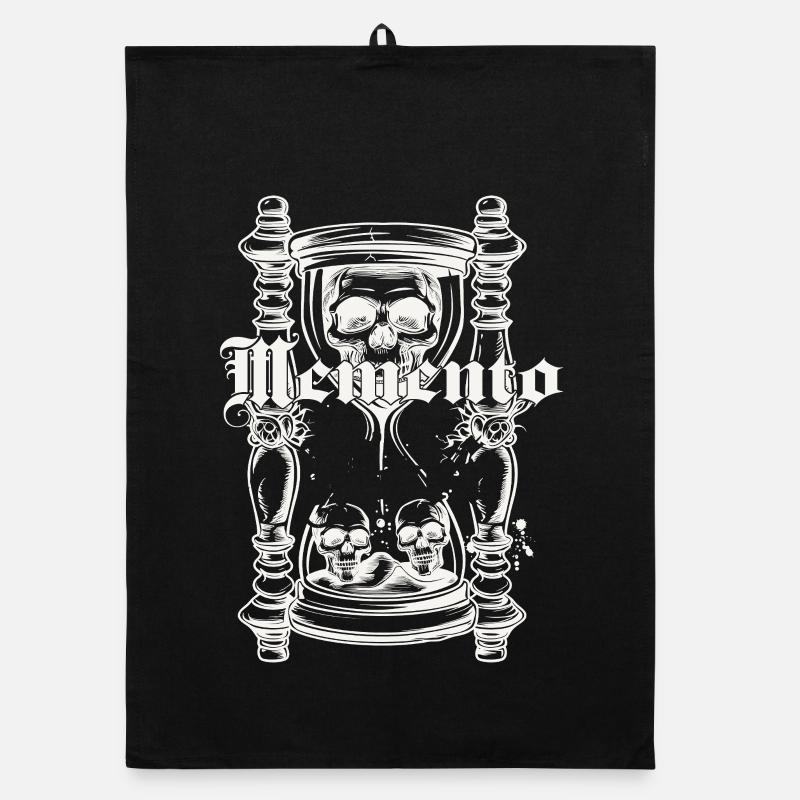 Memento Mori – N’oublie pas de vivre Torchon bio