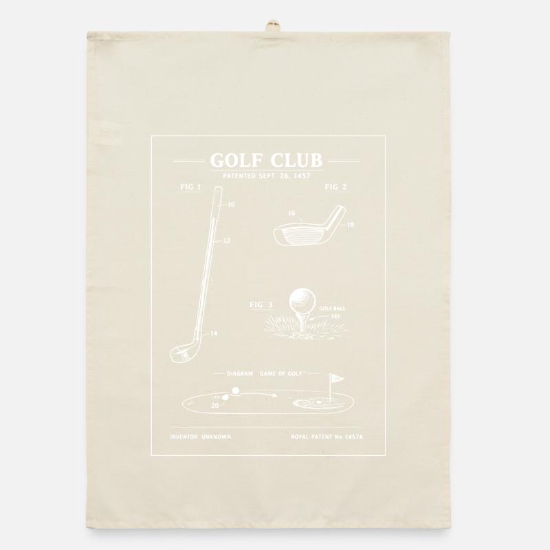 Plan de plan du club de golf Torchon bio