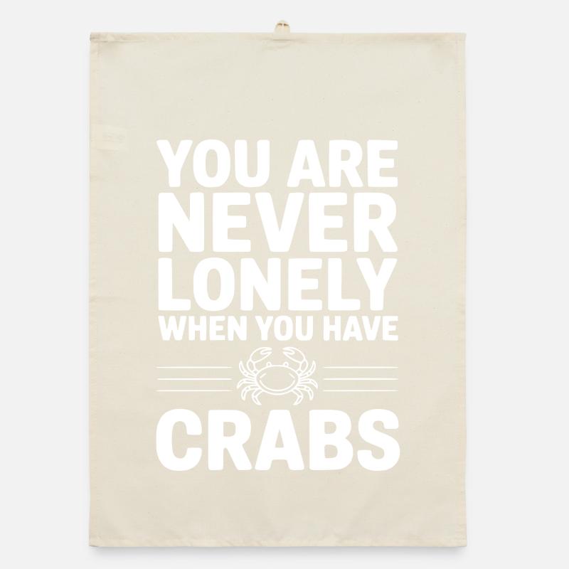 you_are_never_lonely_when_you_have_crabs_white Torchon bio