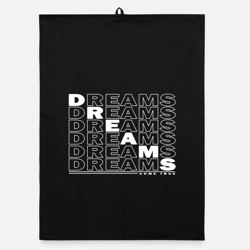 DREAMS - COME TRUE Organic Geschirrtuch