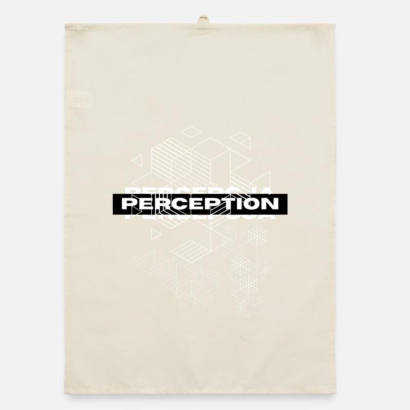 Perception Géométrie Mystique Torchon bio