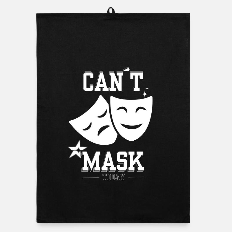 Impossible de masquer aujourd’hui – Drain d’énergie neurodivergente Torchon bio