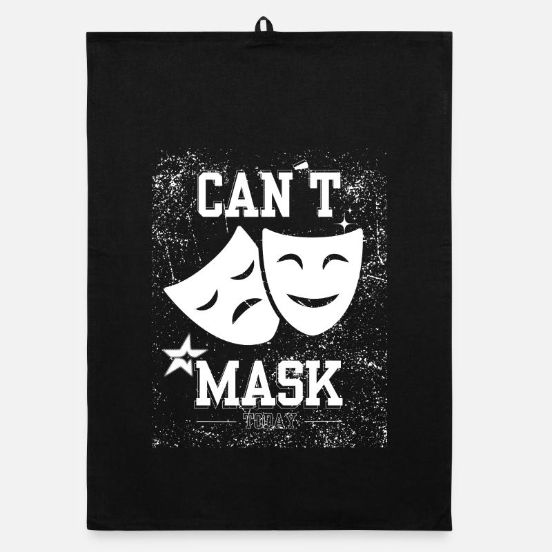 Impossible de masquer aujourd’hui – Drain d’énergie neurodivergente Torchon bio