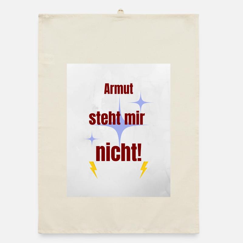 Humorous Pride Saying Organic dish towel