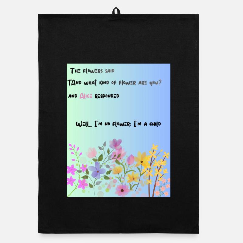 Alice's Chapter Organic dish towel