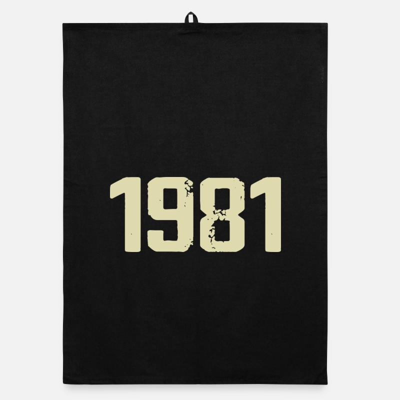 Jubiläum 1981 Organic Geschirrtuch