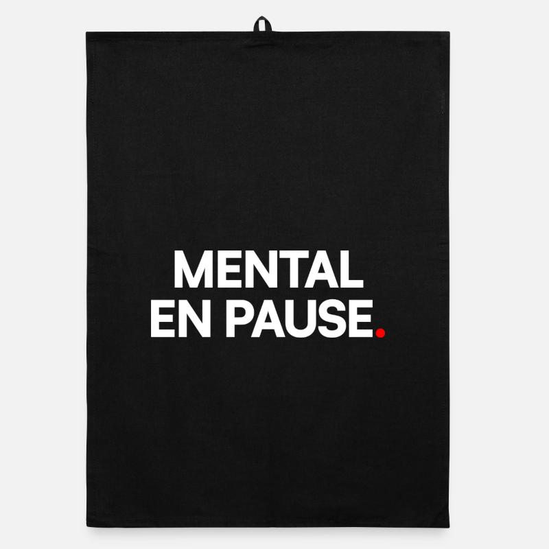 Mentale Pause Organic Geschirrtuch