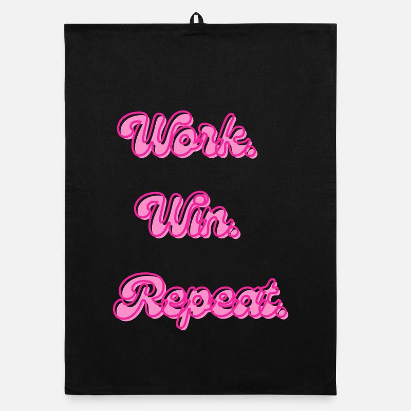 Work Win reprend Retro Neon Torchon bio