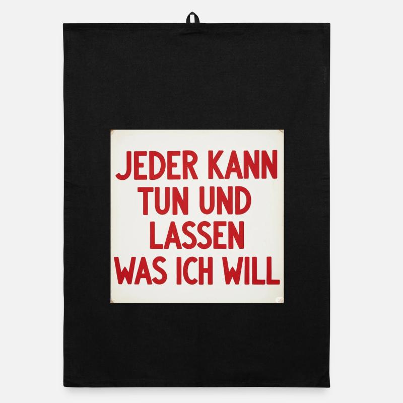 Tun und lassen Organic Geschirrtuch