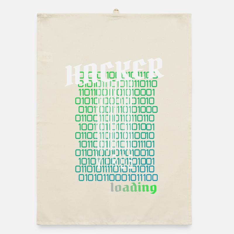 Anonymous, Hacker Organic Geschirrtuch