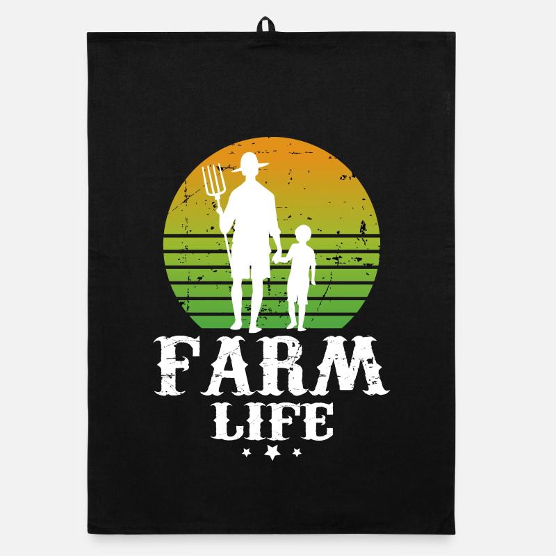Landleben Organic Geschirrtuch