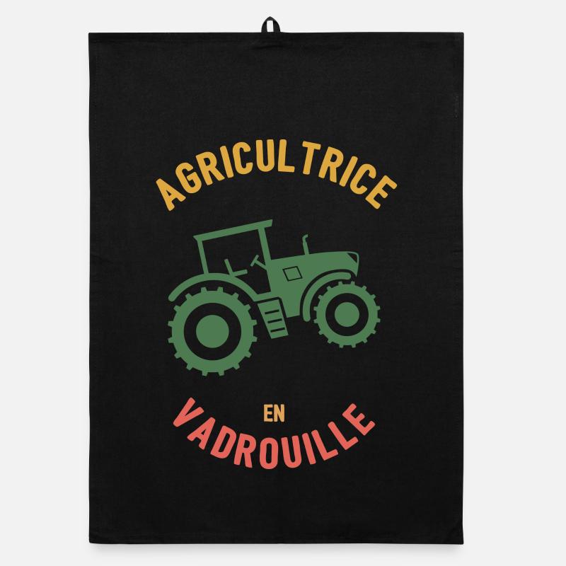 Farmer in Mop Organic dish towel
