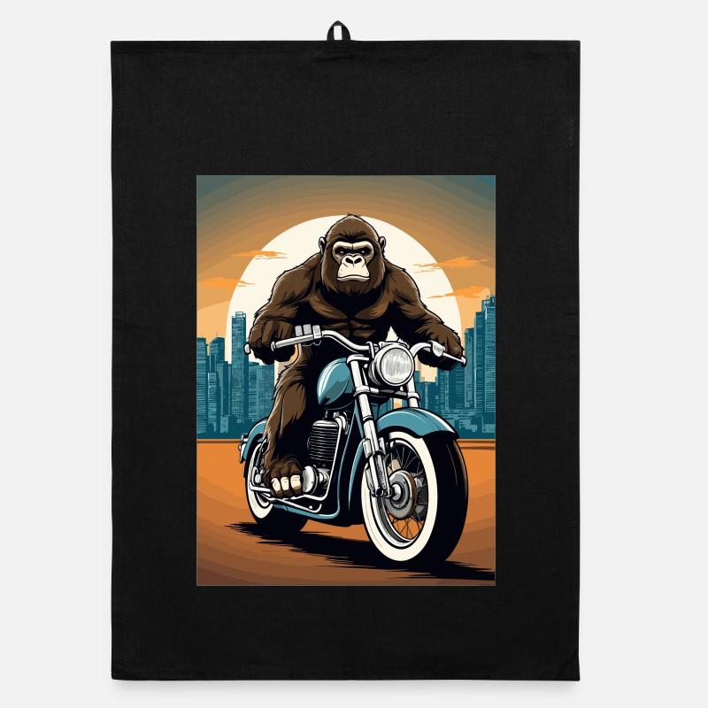 Motard gorille Torchon bio