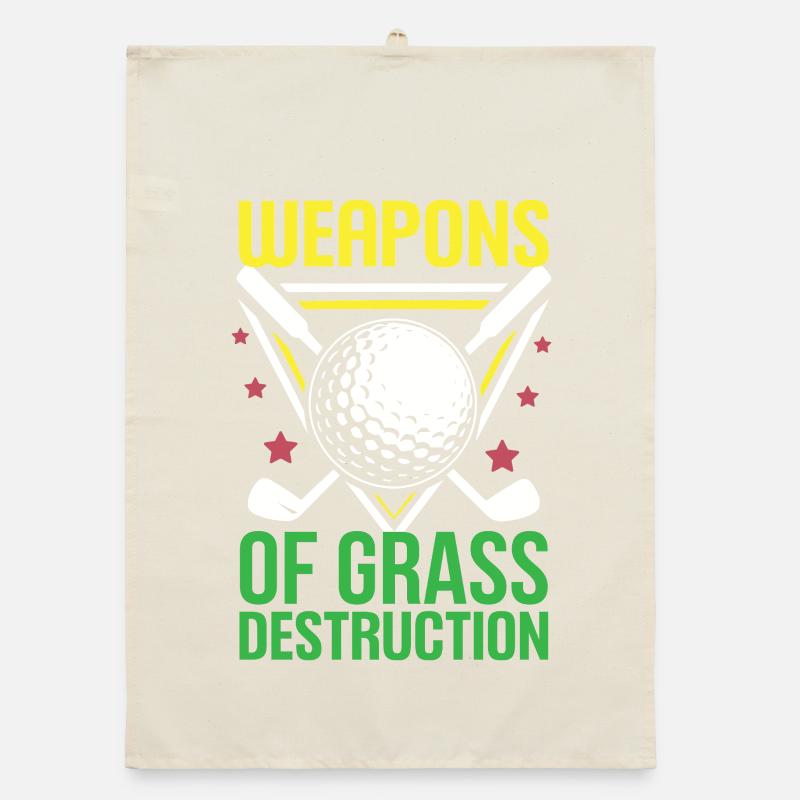 Golf - Armes de destruction de l’herbe Torchon bio
