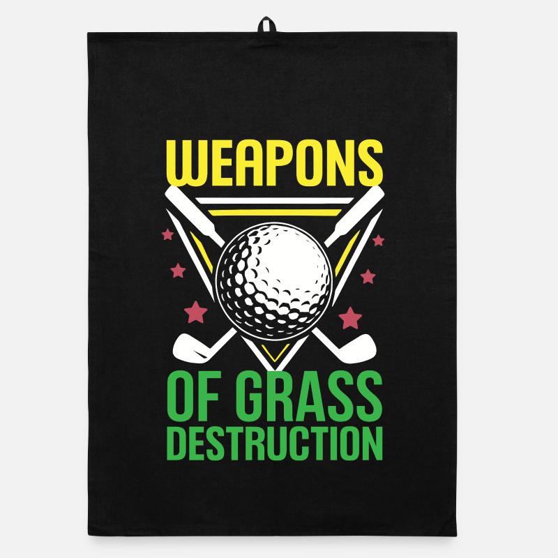 Golf - Armes de destruction de l’herbe Torchon bio