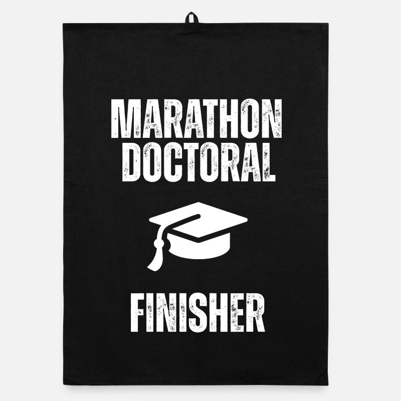 Marathon doctoral Finisher Torchon bio