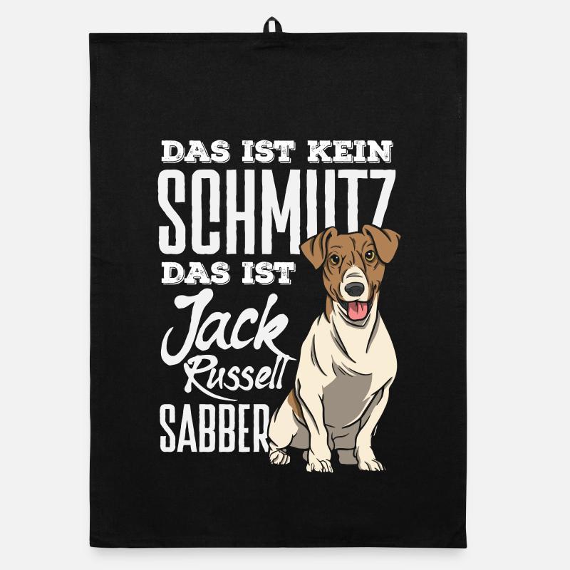 Drôle de Jack Russell Propriétaire Cadeau Torchon bio