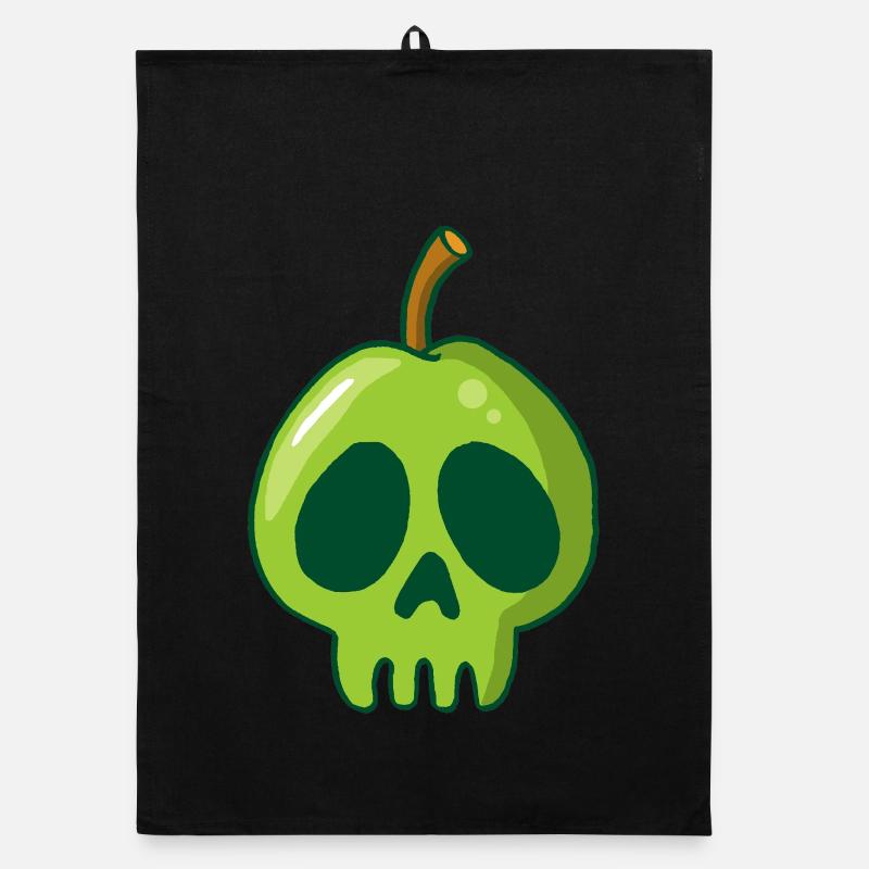 Apfelschädel Organic Geschirrtuch