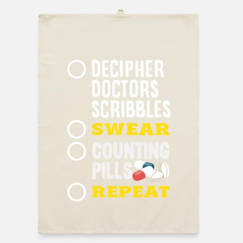 Pharmacist Pharmaceutical Technical Organic dish towel