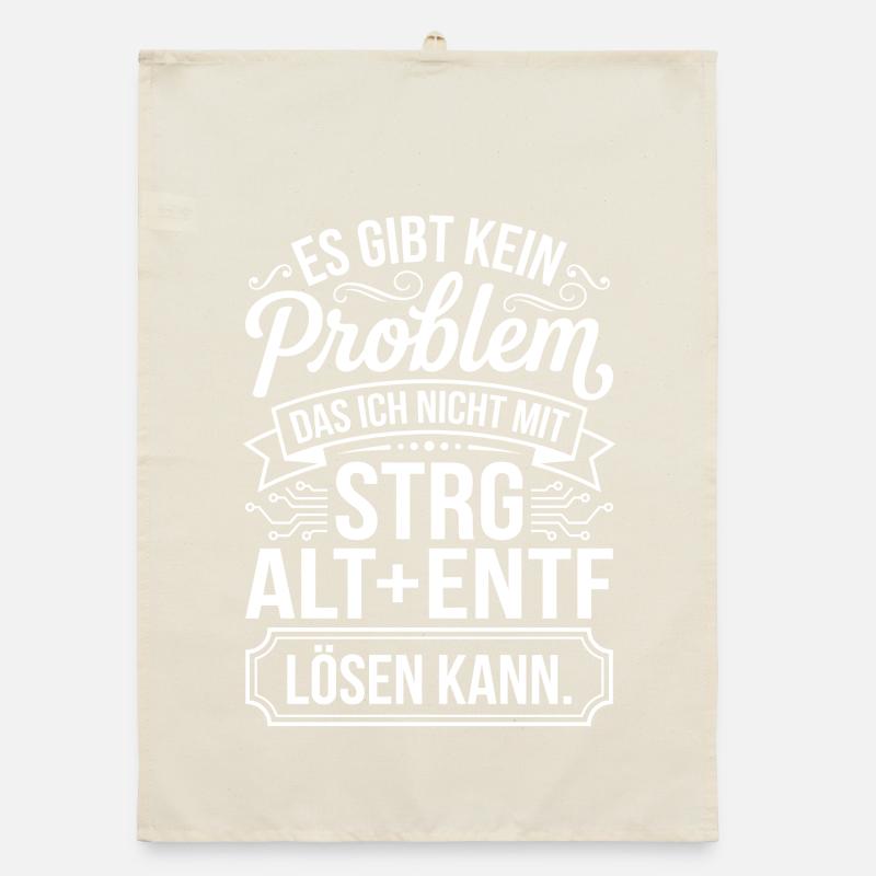 Kein Problem Mit Ctrl Alt Entf Organic Geschirrtuch