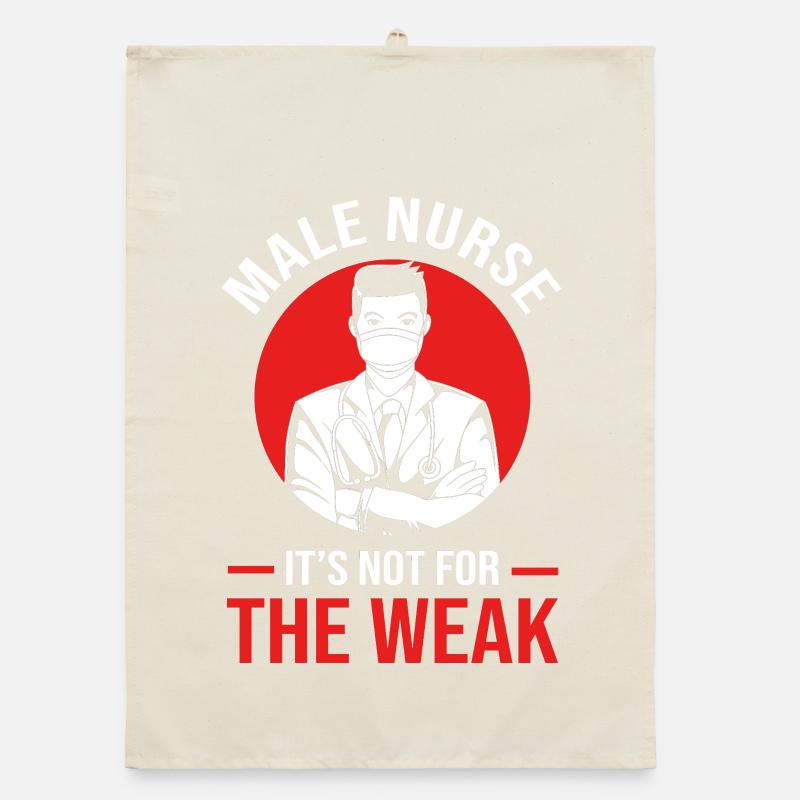 Krankenpfleger Krankenhaus Pfleger Geschenk Organic Geschirrtuch