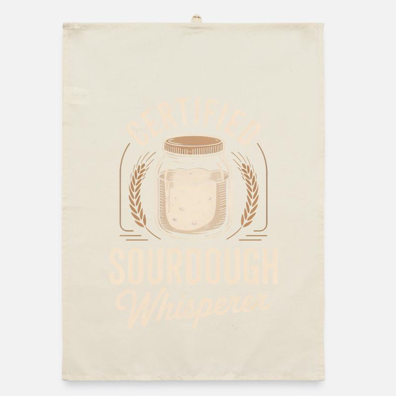 Certified Sourdough Whisperer Organic dish towel