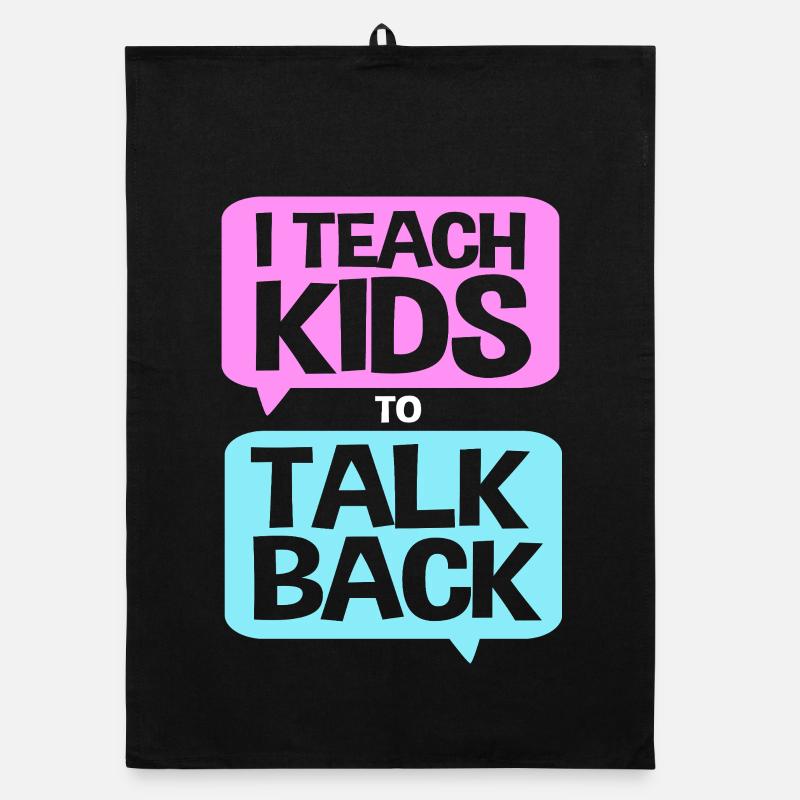 Speech Therapist Speech Therapist Organic dish towel