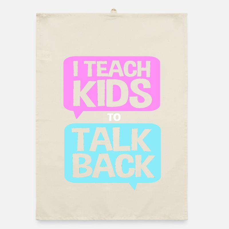 Speech Therapist Speech Therapist Organic dish towel