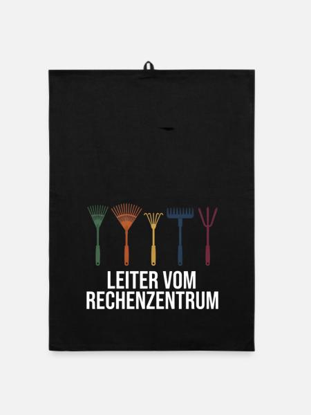 Welchen Teil Von Verstehst Du Nicht Programmierer - Organic Geschirrtuch - Schwarz - Vorne