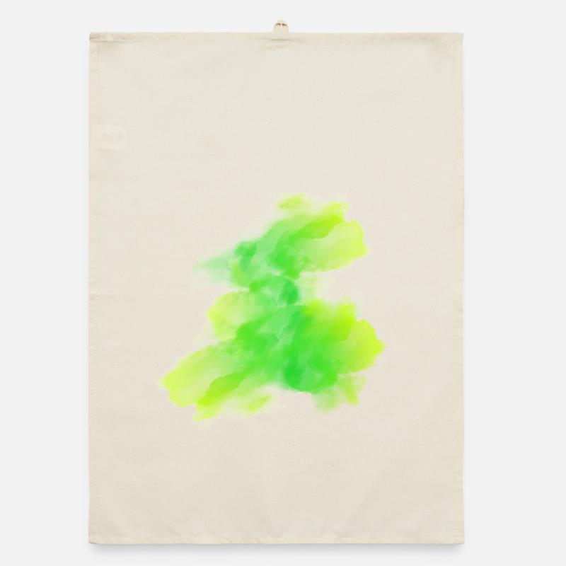 splash bunt farbe muster aufdruck comic style Organic Geschirrtuch