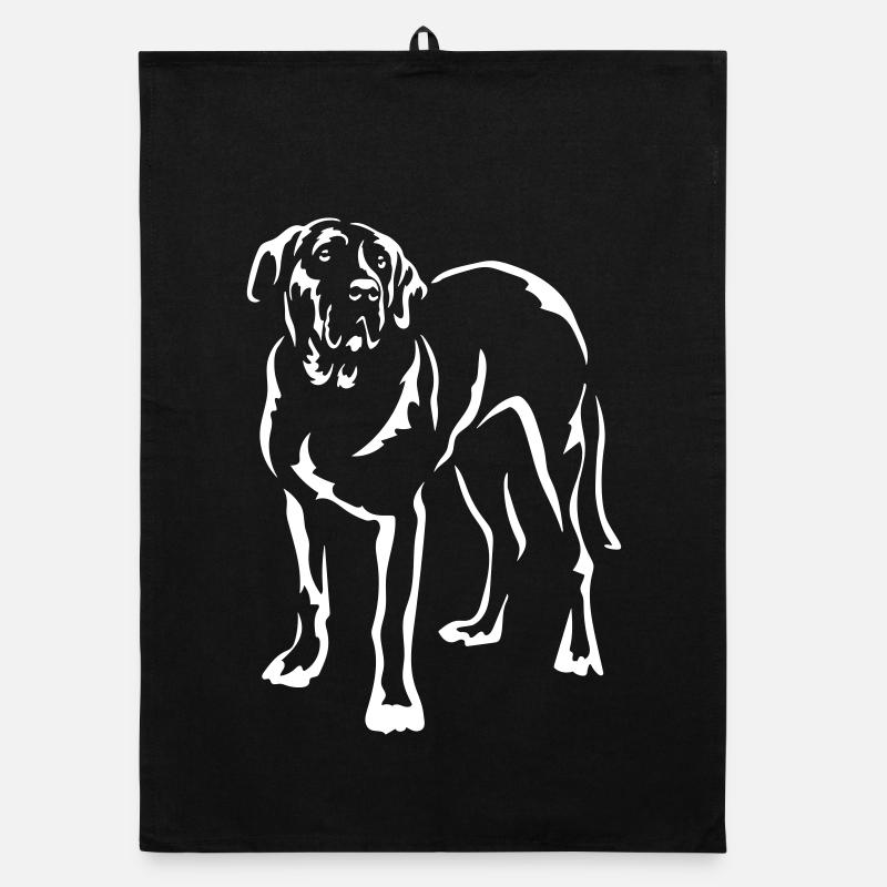 Tosa "Black Edition" Organic Geschirrtuch