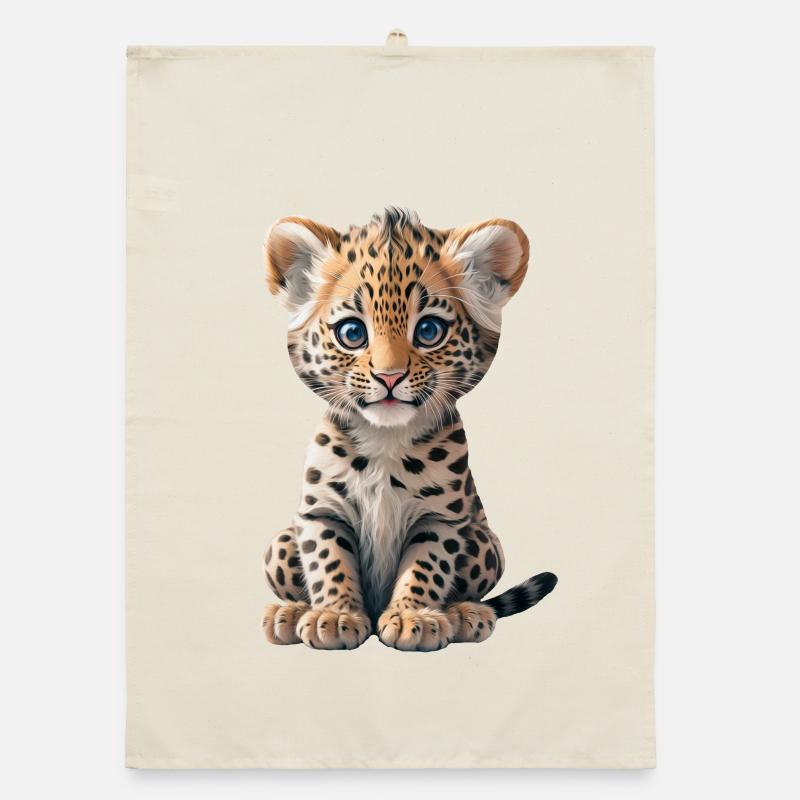 Baby Leopard Organic Geschirrtuch