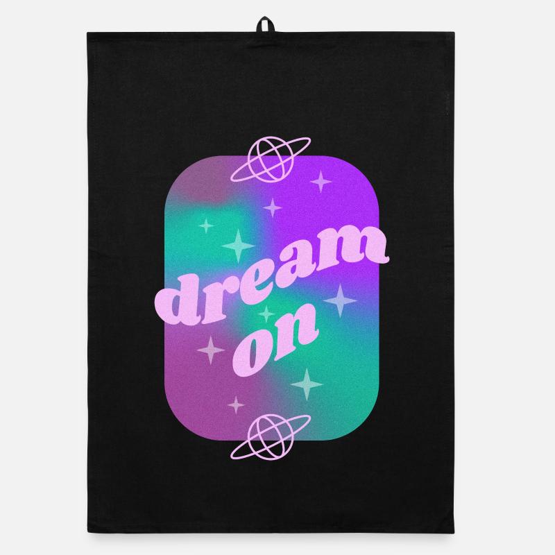 Dream On Cosmic Gradient Organic Geschirrtuch