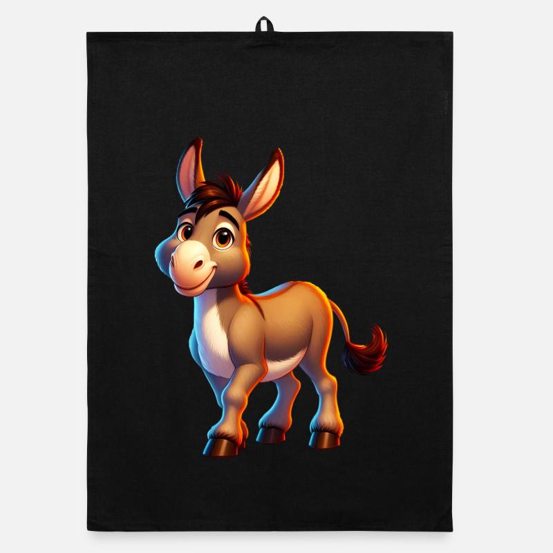Donkey Mule Organic dish towel