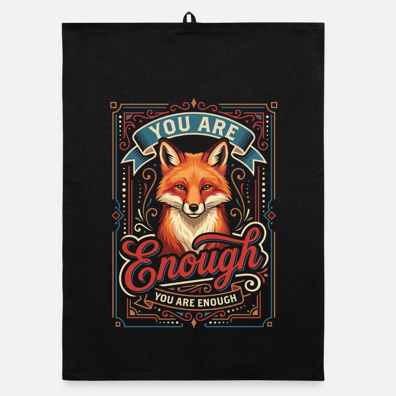 Vous êtes assez : Art vintage de Fox Torchon bio