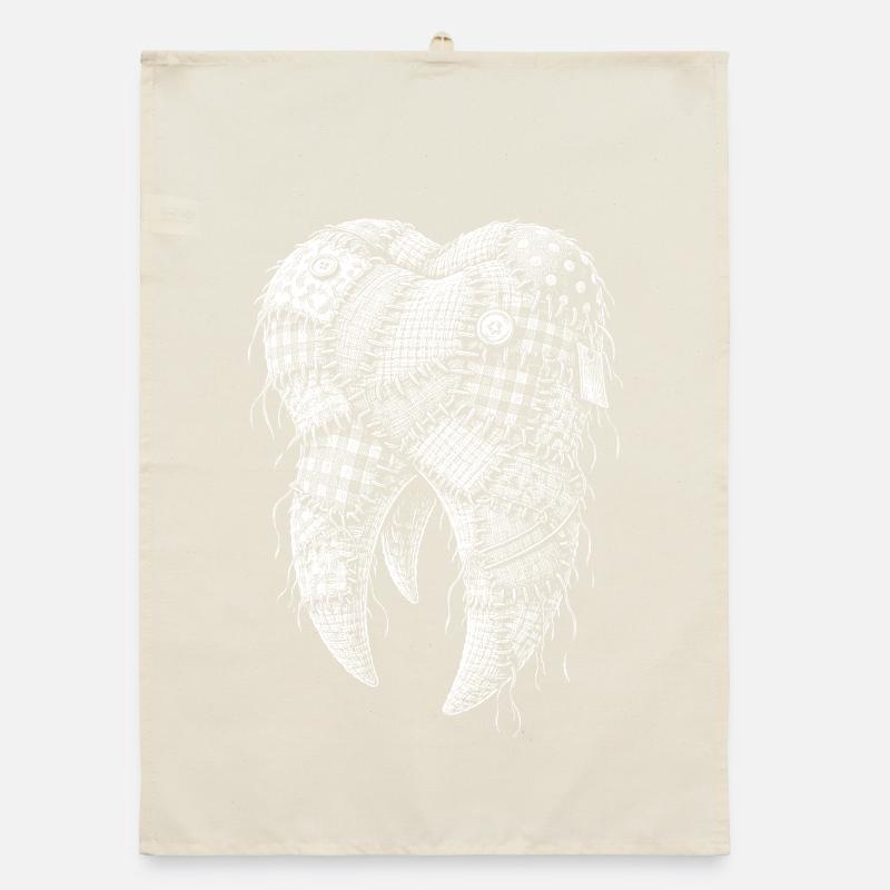 tooth Organic dish towel