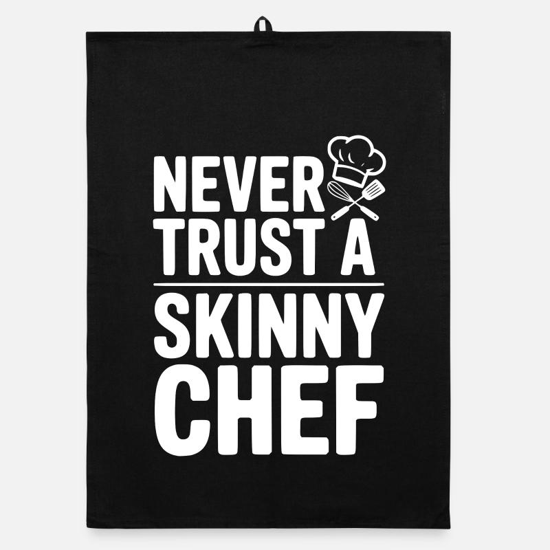 Ne faites jamais confiance à un chef maigre Torchon bio