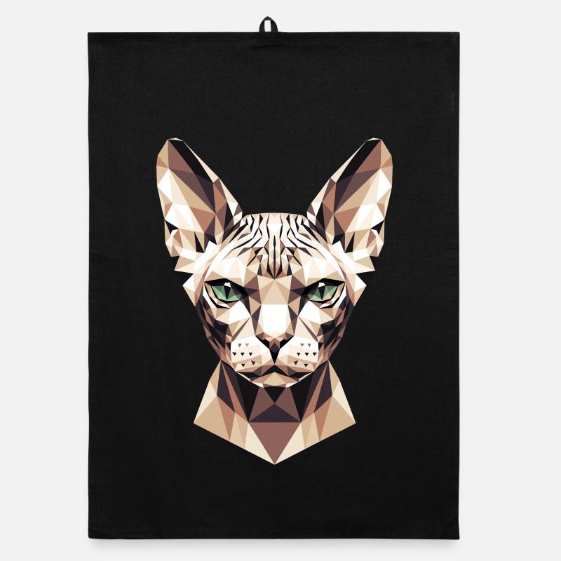 Sphynx Cat Sphynx Cat Canadian Cat Cute Sphinx Organic dish towel