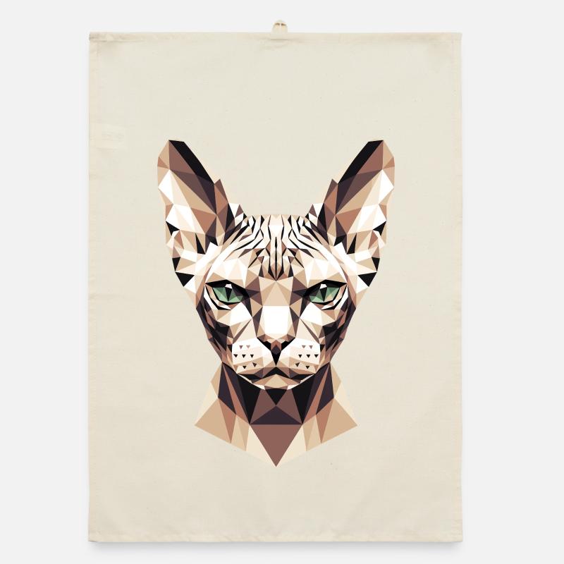 Sphynx Cat Sphynx Cat Canadian Cat Cute Sphinx Organic dish towel