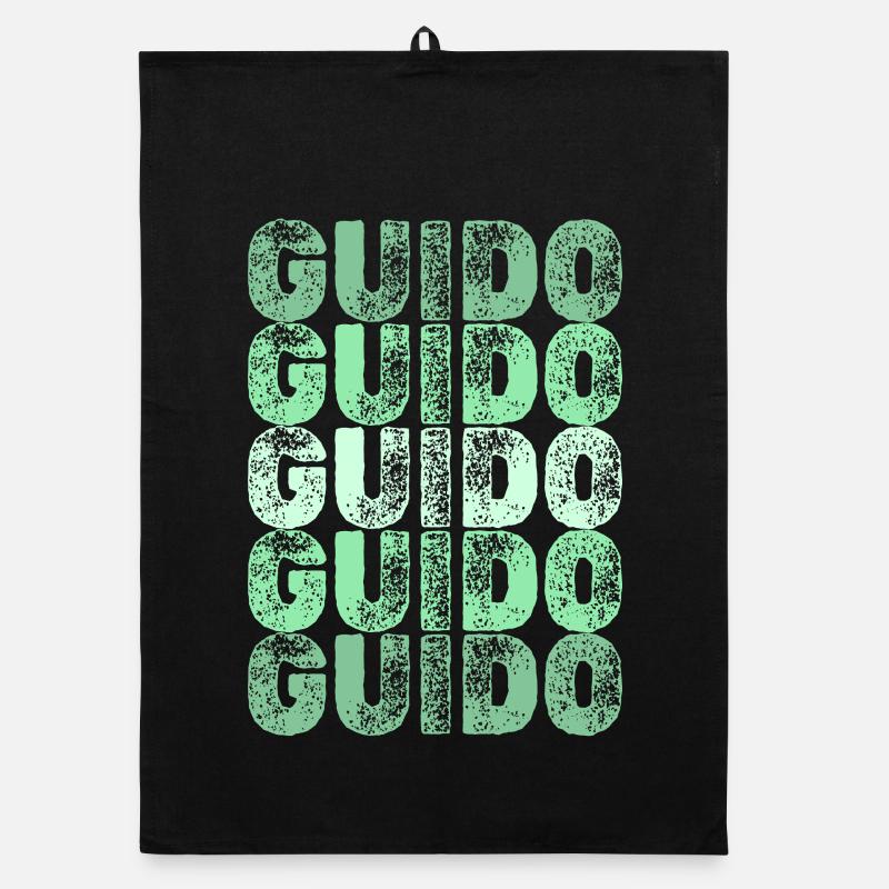 Guido comme prénom Torchon bio